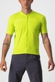 CASTELLI Kurzarm Fahrradtrikot - Gelb
