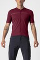 CASTELLI Kurzarm Fahrradtrikot - UNLIMITED ALLROAD - bordeaux