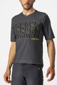 CASTELLI Kurzarm Fahrradtrikot - TRAIL TECH - Grau