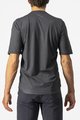 CASTELLI Kurzarm Fahrradtrikot - TRAIL TECH - Grau