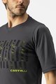 CASTELLI Kurzarm Fahrradtrikot - TRAIL TECH - Grau