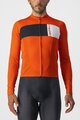 CASTELLI Langarm Fahrradtrikot für den Sommer - PROLOGO 7 - Rot