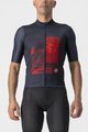 CASTELLI Kurzarm Fahrradtrikot - 13 SCREEN - Blau