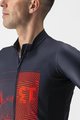 CASTELLI Kurzarm Fahrradtrikot - 13 SCREEN - Blau