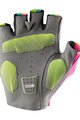 CASTELLI Fingerlose Fahrradhandschuhe - COMPETIZIONE 2 - Hellgrün/Blau/Rosa