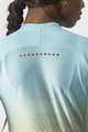 CASTELLI Kurzarm Fahrradtrikot - CLIMBER&#039;S 2.0 W - Hellblau/Orange