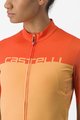 CASTELLI Kurzarm Fahrradtrikot - VELOCISSIMA - Orange