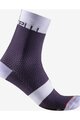 CASTELLI Klassische Fahrradsocken - VELOCISSIMA 12 - Lila