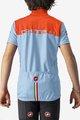 CASTELLI Kurzarm Fahrradtrikot - NEO PROLOGO - Hellblau/Orange