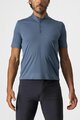 CASTELLI Kurzarm Fahrrad-Shirt - TECH 2 POLO - Blau