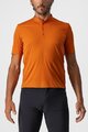 CASTELLI Kurzarm Fahrrad-Shirt - TECH 2 POLO - Orange
