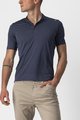 CASTELLI Kurzarm Fahrrad-Shirt - TECH 2 POLO - Blau