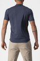 CASTELLI Kurzarm Fahrrad-Shirt - TECH 2 POLO - Blau