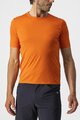 CASTELLI Kurzarm Fahrrad-Shirt - TECH 2 TEE - Orange