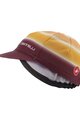 CASTELLI Fahrradmütze - DOLCE - Orange/bordeaux