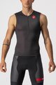 CASTELLI Ärmelloses Fahrradtrikot - FREE TRI 2 - Schwarz
