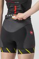 CASTELLI Fahrradshorts ohne Träger - FREE W SHORT TRI - Schwarz/Hellgrün