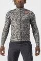 CASTELLI Langarm Fahrradtrikot für den Sommer - UNLIMITED THERMAL - Grau