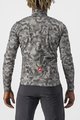 CASTELLI Langarm Fahrradtrikot für den Sommer - UNLIMITED THERMAL - Grau