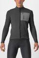CASTELLI Langarm Fahrradtrikot für den Winter - UNLIMITED TRAIL - Grau