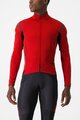 CASTELLI Fahrrad-Thermojacke - PERFETTO ROS 2 CONVERTIBLE - Rot