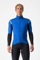 CASTELLI Langarm Fahrradtrikot für den Winter - GABBA ROS 2 - Blau