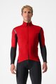 CASTELLI Langarm Fahrradtrikot für den Winter - GABBA ROS 2 - Rot