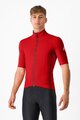 CASTELLI Kurzarm Fahrradtrikot - PERFETTO ROS 2 WIND - Rot