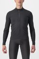 CASTELLI Langarm Fahrradtrikot für den Winter - FLIGHT LS AIR - Schwarz
