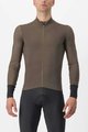 CASTELLI Langarm Fahrradtrikot für den Winter - FLIGHT LS AIR - Grün