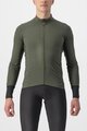 CASTELLI Langarm Fahrradtrikot für den Winter - FLIGHT LS AIR - Hellgrün