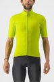 CASTELLI Kurzarm Fahrradtrikot - PRO THERMAL MID - Hellgrün