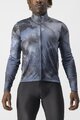 CASTELLI Langarm Fahrradtrikot für den Winter - VENTAGLIO - Blau/Grau