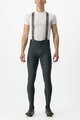 CASTELLI Lange Fahrradhose mit Trägern - FREE AERO RC - Grün