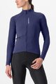 CASTELLI Langarm Fahrradtrikot für den Winter - UNLIMITED TRAIL W - Blau