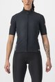 CASTELLI Kurzarm Fahrradtrikot - PERFETTO ROS 2 W WIND - Schwarz