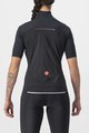 CASTELLI Kurzarm Fahrradtrikot - PERFETTO ROS 2 W WIND - Schwarz
