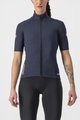 CASTELLI Kurzarm Fahrradtrikot - PERFETTO ROS 2 W WIND - Blau