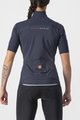 CASTELLI Kurzarm Fahrradtrikot - PERFETTO ROS 2 W WIND - Blau