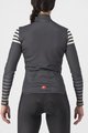 CASTELLI Langarm Fahrradtrikot für den Winter - AUTUNNO - Grau