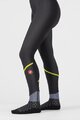 CASTELLI Lange Fahrradhose mit Trägern - VELOCISSIMA DT - Schwarz/Hellgrün