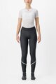 CASTELLI Lange Fahrradhose ohne Träger  - VELOCISSIMA THERMAL - Schwarz/Hellgrün