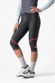 CASTELLI 3/4 lange Fahrradhose ohne Träger - VELOCISSIMA THERMAL - Schwarz