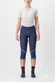 CASTELLI 3/4 lange Fahrradhose ohne Träger - VELOCISSIMA THERMAL - Blau