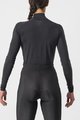 CASTELLI Langarm Fahrrad-Shirt - BANDITO WOOL W - Schwarz