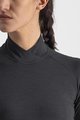 CASTELLI Langarm Fahrrad-Shirt - BANDITO WOOL W - Schwarz