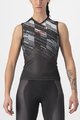 CASTELLI Ärmelloses Fahrradtrikot - INSIDER W - Schwarz