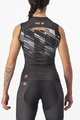 CASTELLI Ärmelloses Fahrradtrikot - INSIDER W - Schwarz