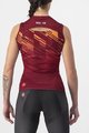 CASTELLI Ärmelloses Fahrradtrikot - INSIDER W - bordeaux