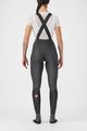 CASTELLI Lange Fahrradhose mit Trägern - SEMIFREDDO W DT - Schwarz